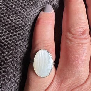 Mother of pearl ring